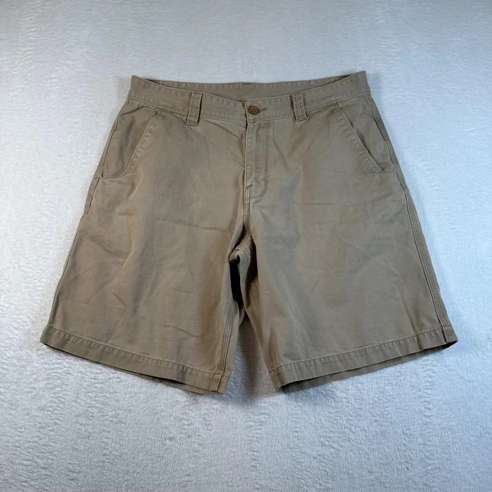 The North Face Shorts Mens 34 Beige 10‎ In Inseam Chino Canvas Casual Outdoor